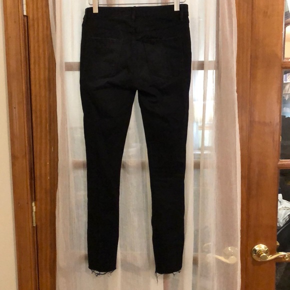 3x1 Destroyed Black Skinny Jean - Picture 4 of 6